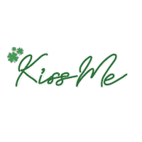 St Patricks Day Kiss Sticker by Corbin Creates
