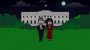 michelle obama walking GIF by South Park 