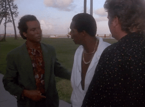 Get Out Of Here Miami Vice GIF by Goldmaster