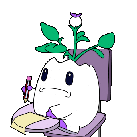 Nervous Back To School Sticker by Magic Eden