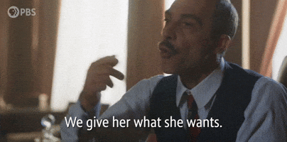 We Give Her What She Wants
