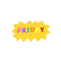 Happy Friday Sticker by Ivo Adventures