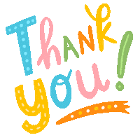 Text Thank You Sticker by Linzie Hunter