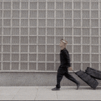 dbjourneygifs travel bag ski journey GIF