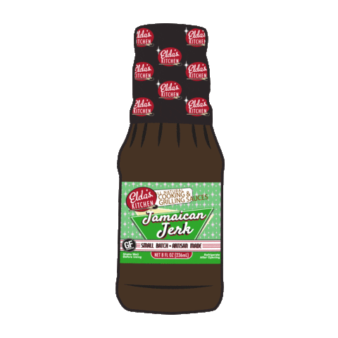 Burger Sauce Sticker by EldasKitchen