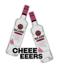 Pink Alcohol Sticker by Bacardi México