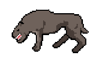Dog Pixel Art Sticker