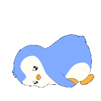 Sad Penguin Sticker by Pudgy Penguins