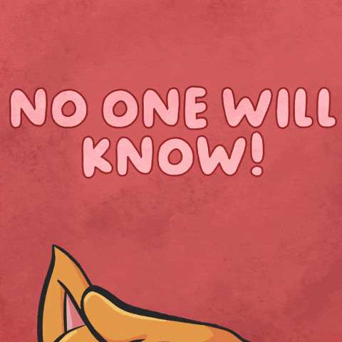 Slip Away Top Secret GIF by VeeFriends