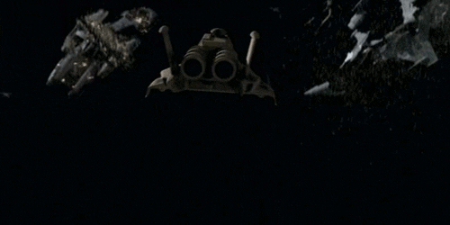 sci-fi spacecraft GIF