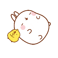 Happy Fun Sticker by Molang