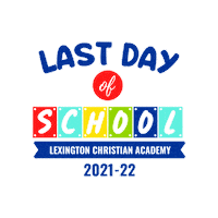 Graduation Sticker by Lexington Christian Academy