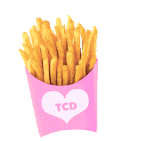 theposhprdolls frenchfries thecarolinedoll Sticker