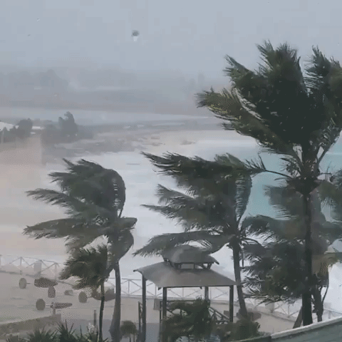 Powerful Storm Blows Into Caribbean