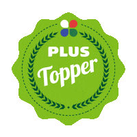plussupermarkt top supermarket plus topper Sticker