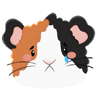 fanilustra kawaii feliz triste fofo Sticker