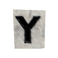 Typography Collage Sticker