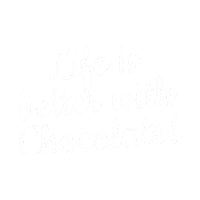 Life Chocolate Sticker by Bakkerij Voncken
