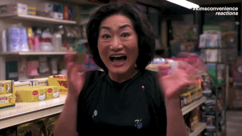 jean yoon yes GIF by Kim's Convenience