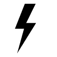 LULUSIMONSTUDIO_ swipe up girl power bolt llss Sticker