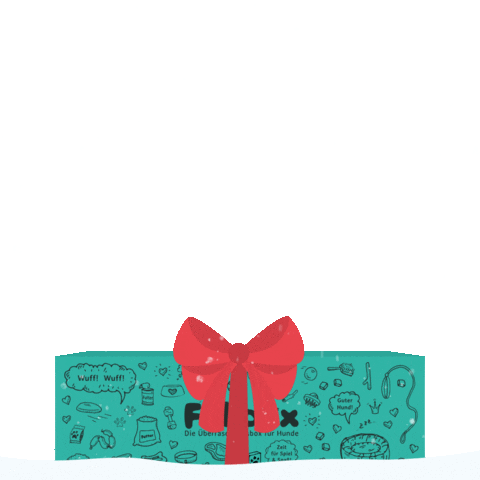 Christmas Corgi Sticker by Fellbox