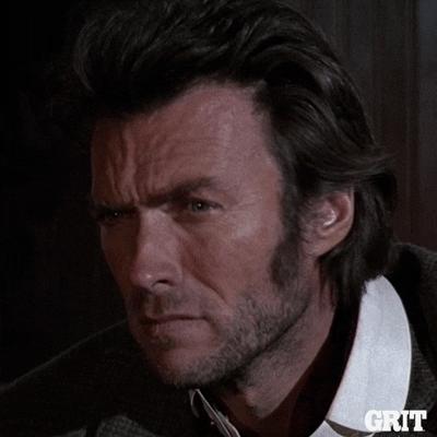 Serious Clint Eastwood GIF by GritTV