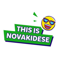 novakid_school novakid novakid school novakid kids novakid english Sticker