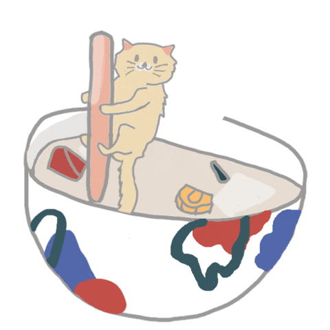 Dekderr giphyupload comida meow funnycat Sticker