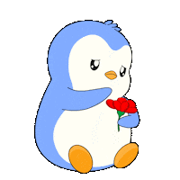 Crushing In Love Sticker by Pudgy Penguins