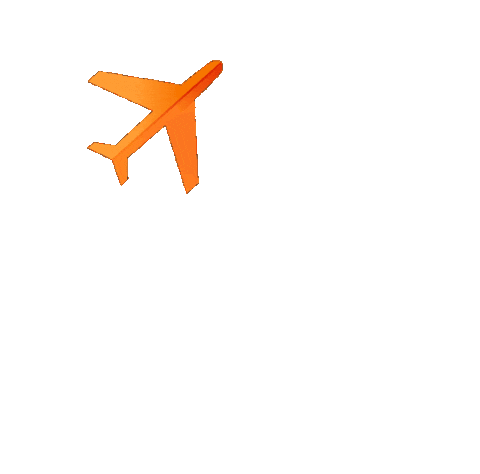 fly plane Sticker by fluege.de