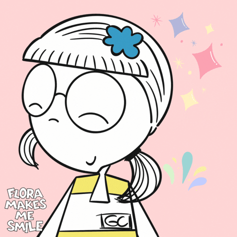 Pink Smile GIF