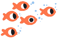 Cecile Bonbon Cecilebonbon Poisson Poissons Fish Pisces Sticker