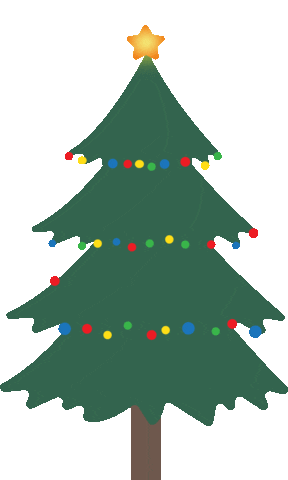 Christmas Tree Sticker