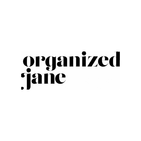 Declutter Get Organized Sticker by Organized Jane