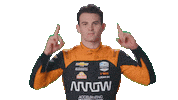 Pointing Sticker by INDYCAR