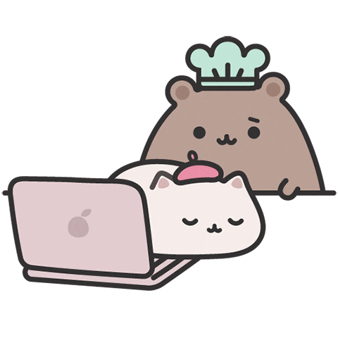 Sleepy Office Sticker