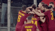 happy lets go GIF by AS Roma