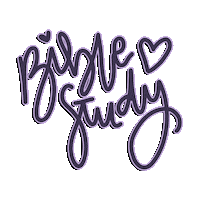 Bible Study Art Sticker