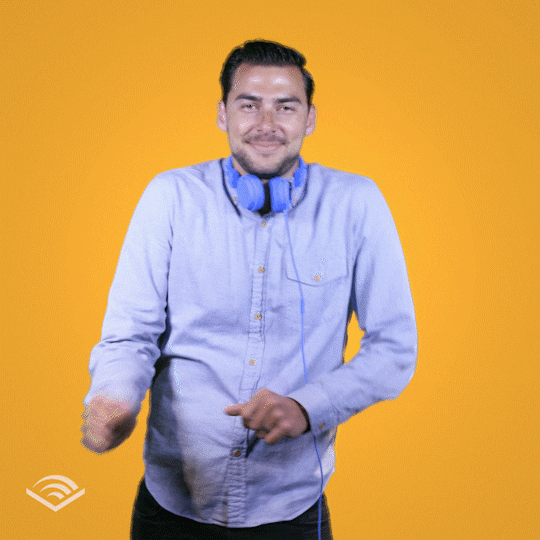 Happy Oh Yeah GIF by Audible