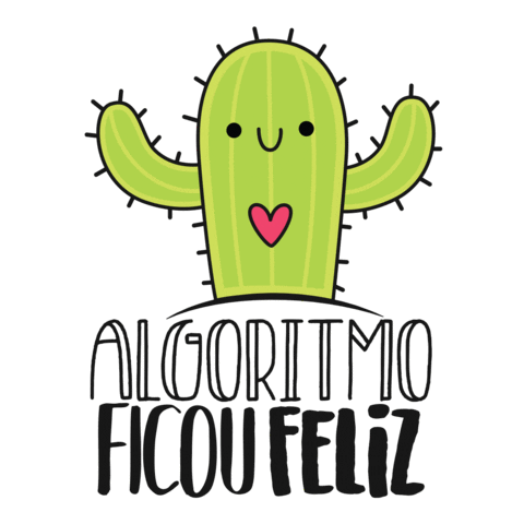 Feliz Cactus Sticker by iw2