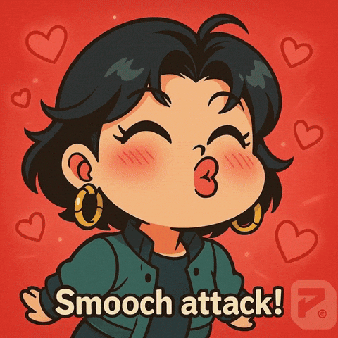 Pucker Up Kiss Me GIF by Persona