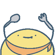 rezi_ouo eat breakfast dinner lunch Sticker