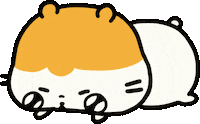 Hamster Track Sticker