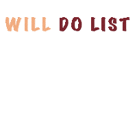 Will Do Sticker