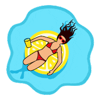 Summer Drinks Sticker by Juissi