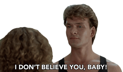 Patrick Swayze Dancing Sticker by Lionsgate