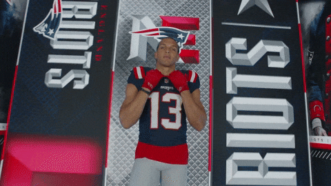 Mack Hollins Football GIF by New England Patriots