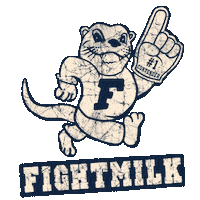 Mascot Foam Finger Sticker