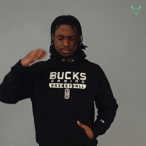 Basketball Nba GIF by Bucks Gaming