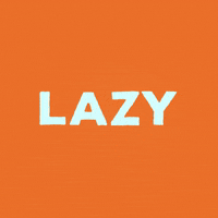 Tired Typography GIF by Feibi McIntosh